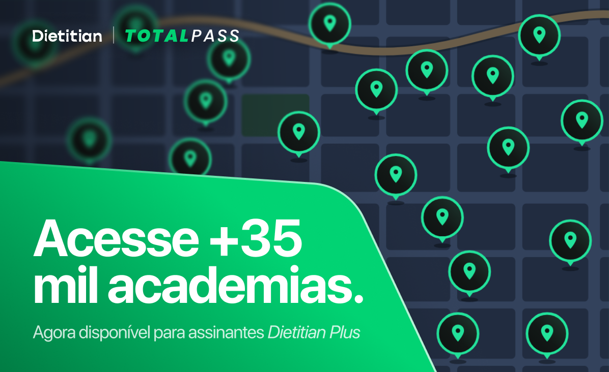 Mapa com academias parceiras do TotalPass